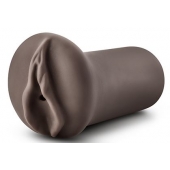 Коричневый мастубратор-вагина Nicole s Kitty - Blush Novelties - в Воронеже купить с доставкой