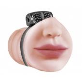 Мастурбатор-ротик с виброкольцом Satisfaction Beloved - Lola Games - в Воронеже купить с доставкой