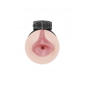 Мастурбатор-вагина с виброкольцом Satisfaction Darling - Lola Games - в Воронеже купить с доставкой