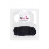 Черная веревка для связывания BONDX LOVE ROPE - 10 м. - Dream Toys - купить с доставкой в Воронеже