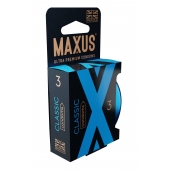 Классические презервативы в железном кейсе MAXUS Classic - 3 шт. - Maxus - купить с доставкой в Воронеже