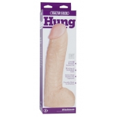 Огромная насадка-реалистик Vac-U-Lock Realistic Hung - 31,7 см. - Doc Johnson - купить с доставкой в Воронеже