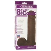 Насадка-реалистик Vac-U-Lock 8  ULTRASKYN Cock - 20,6 см. - Doc Johnson - купить с доставкой в Воронеже