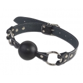 Кляп-шар классической формы и конструкции из натуральной кожи - Sitabella - купить с доставкой в Воронеже