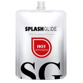 Возбуждающий лубрикант на водной основе Splashglide Hot Stimulative - 100 мл. - Splashglide - купить с доставкой в Воронеже