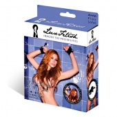 Наручники с присосками Sexy Suction - Lux Fetish - купить с доставкой в Воронеже