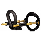 Черный экстендер-растяжитель пениса - Sex Expert - в Воронеже купить с доставкой