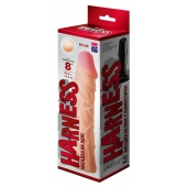 Насадка на пояс Harness RED LINE - 21,5 см. - LOVETOY (А-Полимер) - купить с доставкой в Воронеже