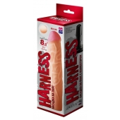 Телесная насадка на Harness с коннектором RED LINE  - 21 см. - LOVETOY (А-Полимер) - купить с доставкой в Воронеже