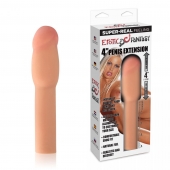 Телесная насадка для увеличения члена - 20 см. - Erotic Fantasy - в Воронеже купить с доставкой