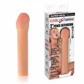 Реалистичная насадка для увеличения члена - 20 см. - Erotic Fantasy - в Воронеже купить с доставкой
