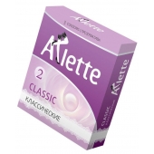 Классические презервативы Arlette Classic - 3 шт. - Arlette - купить с доставкой в Воронеже