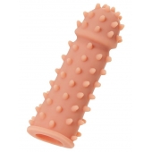 Телесная реалистичная насадка KOKOS Extreme Sleeve 03 с дополнительной стимуляцией - 12,7 см. - KOKOS - в Воронеже купить с доставкой