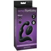 Черный вибромассажер простаты с пультом ДУ Control P-Spot Pro - Pipedream - в Воронеже купить с доставкой