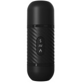 Черный вибромассажер с функцией поступательных движений Ass Thruster - Pipedream - купить с доставкой в Воронеже