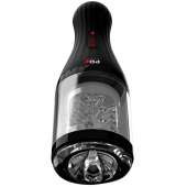 Прозрачный мастурбатор-ротатор с голосовым сопровождением Talk Dirty Rotobator - Pipedream - в Воронеже купить с доставкой