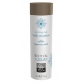 Съедобное массажное масло с ароматом японской мяты - 75 мл. - Shiatsu - купить с доставкой в Воронеже