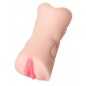 Телесный двусторонний мастурбатор Rich Fruit - вагина и анус - ToyFa - в Воронеже купить с доставкой
