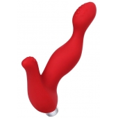 Красный силиконовый вибростимулятор простаты Proman - 12,5 см. - ToyFa - в Воронеже купить с доставкой