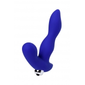 Синий силиконовый вибростимулятор простаты Stroman - 14,5 см. - ToyFa - в Воронеже купить с доставкой