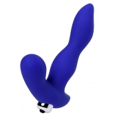 Синий силиконовый вибростимулятор простаты Stroman - 14,5 см. - ToyFa - в Воронеже купить с доставкой