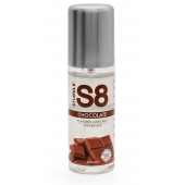 Смазка на водной основе S8 Flavored Lube со вкусом шоколада - 125 мл. - Stimul8 - купить с доставкой в Воронеже