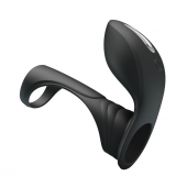 Черная насадка на пенис с вибрацией Vibration Penis Sleeve II - Baile - в Воронеже купить с доставкой