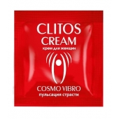 Пробник возбуждающего крема для женщин Clitos Cream - 1,5 гр. - Биоритм - купить с доставкой в Воронеже