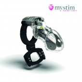 Пояс верности с электростимуляцией Pubic Enemy No 3 - MyStim - купить с доставкой в Воронеже