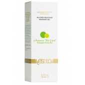 Универсальный массажный гель 3-в-1 Allover Delicious с ароматом ананаса и зеленого чая - 50 мл. - YESforLOV - купить с доставкой в Воронеже