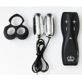 Черный инновационный мужской вибростимулятор JETT - Hot Octopuss - в Воронеже купить с доставкой