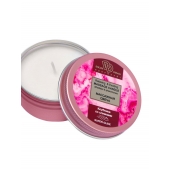 Массажная свеча  Клубника в сливках - БиоМед - купить с доставкой в Воронеже