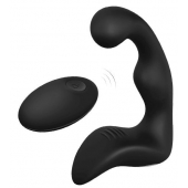 Черный вибромассажер простаты REMOTE BOOTY PLEASER - Dream Toys - в Воронеже купить с доставкой