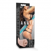 Телесный мастурбатор-ротик Angie - Blush Novelties - в Воронеже купить с доставкой