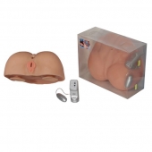 Вагина из киберкожи с присосками и вибрацией - LOVETOY (А-Полимер) - в Воронеже купить с доставкой