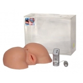 Реалистичная попка из неоскин с вибрацией - LOVETOY (А-Полимер) - в Воронеже купить с доставкой