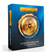 Презервативы  Гладиатор Классические  - 3 шт. - Гладиатор - купить с доставкой в Воронеже