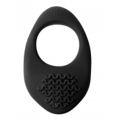 Черное эрекционное виброкольцо Pure Passion Moonshine - Lola Games - в Воронеже купить с доставкой