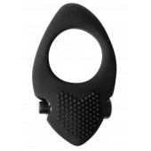 Черное эрекционное виброкольцо Pure Passion Sunset - Lola Games - в Воронеже купить с доставкой