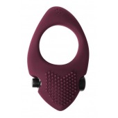 Бордовое эрекционное виброкольцо Pure Passion Sunset - Lola Games - в Воронеже купить с доставкой