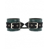 Изумрудные оковы на ноги Ladys Arsenal на карабинах - БДСМ Арсенал - купить с доставкой в Воронеже