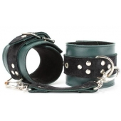 Изумрудные оковы на ноги Ladys Arsenal на карабинах - БДСМ Арсенал - купить с доставкой в Воронеже
