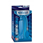 Синяя вакуумная помпа MENZSTUFF PENIS ENLARGER - Dream Toys - в Воронеже купить с доставкой