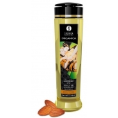 Массажное масло Organica с ароматом миндаля - 240 мл. - Shunga - купить с доставкой в Воронеже