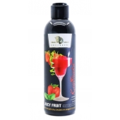 Интимный гель-смазка JUICY FRUIT с ароматом клубники - 200 мл. - БиоМед - купить с доставкой в Воронеже