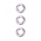 Набор из 3 гладких прозрачных эрекционных колец - Erowoman-Eroman - в Воронеже купить с доставкой