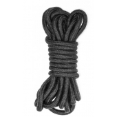 Черная веревка Do Not Disturb - 5 м. - Lola Games - купить с доставкой в Воронеже