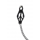 Зажимы на соски Darkside с цепочкой - Lola Games - купить с доставкой в Воронеже