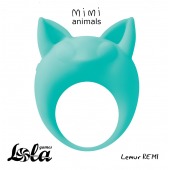 Зеленое эрекционное кольцо Lemur Remi - Lola Games - в Воронеже купить с доставкой
