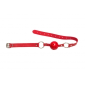 Красный кляп-шарик Firecracker - Lola Games - купить с доставкой в Воронеже